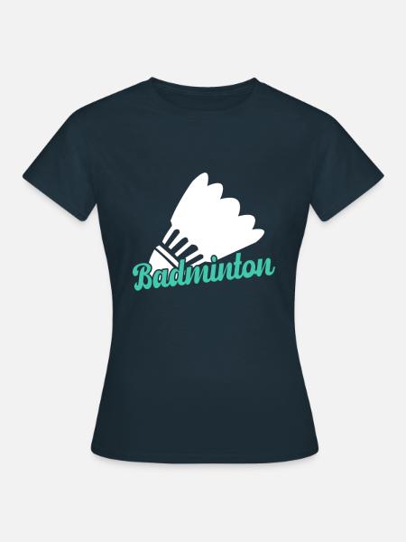 Badminton - Frauen T-Shirt - Navy
