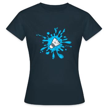 Federball - Frauen T-Shirt - Navy - Vorne - AI Model Female 172 dark (172cm)