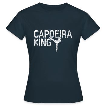 Capoeira - T-shirt Femme - marine - Devant - AI Model Female 172 dark (172cm)
