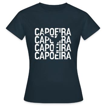 Capoeira - T-shirt Femme - marine - Devant - AI Model Female 172 dark (172cm)