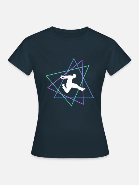 Parkour - Frauen T-Shirt - Navy
