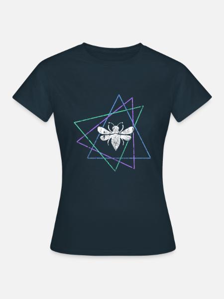 Biene - Frauen T-Shirt - Navy