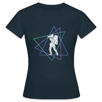 Photography - Women's T-Shirt - navy - Front - AI Model Female 172 dark (172cm)