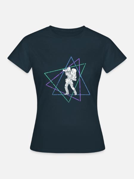 Fotografie - Frauen T-Shirt - Navy