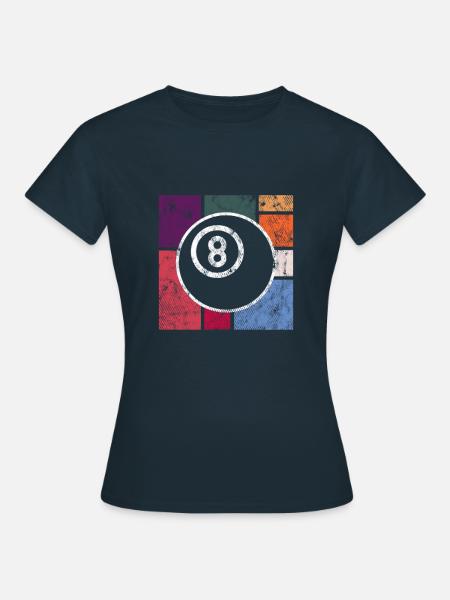Billiards - Frauen T-Shirt - Navy