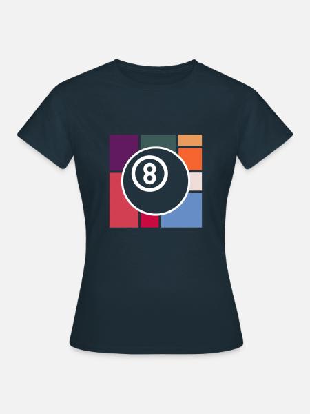 Billiards - Frauen T-Shirt - Navy