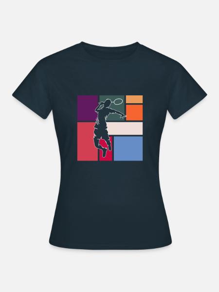 Federball - Frauen T-Shirt - Navy