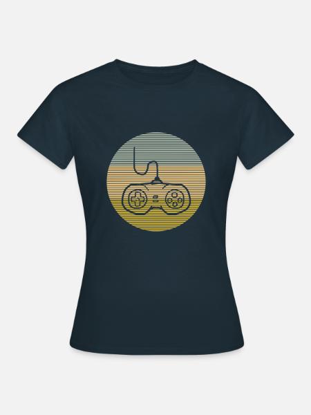 Gaming - Frauen T-Shirt - Navy