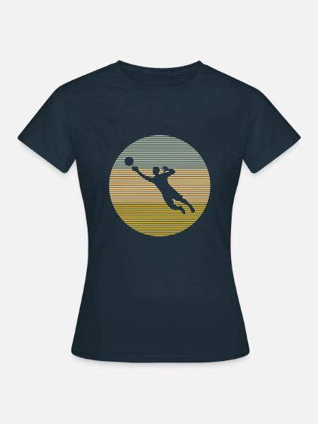 Torwart - Frauen T-Shirt - Navy