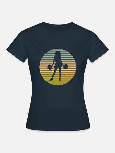 Cheerleading - Frauen T-Shirt - Navy