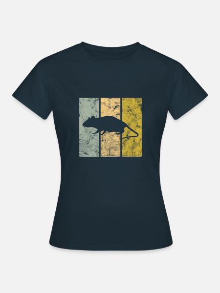 Maus - Frauen T-Shirt - Navy