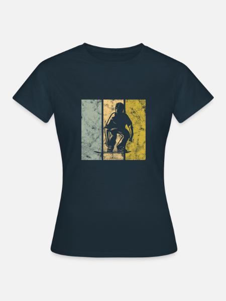 Skating - Frauen T-Shirt - Navy