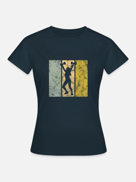 Fitness - Frauen T-Shirt - Navy