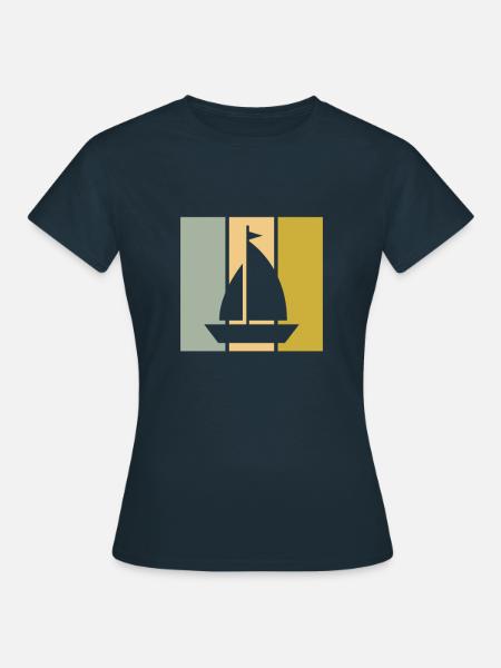 Sailing - Frauen T-Shirt - Navy