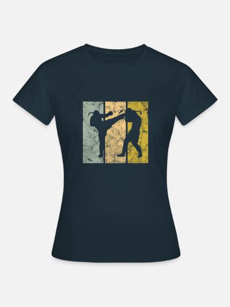 Kampfsport - Frauen T-Shirt - Navy