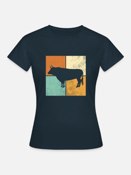 Stier - Frauen T-Shirt - Navy