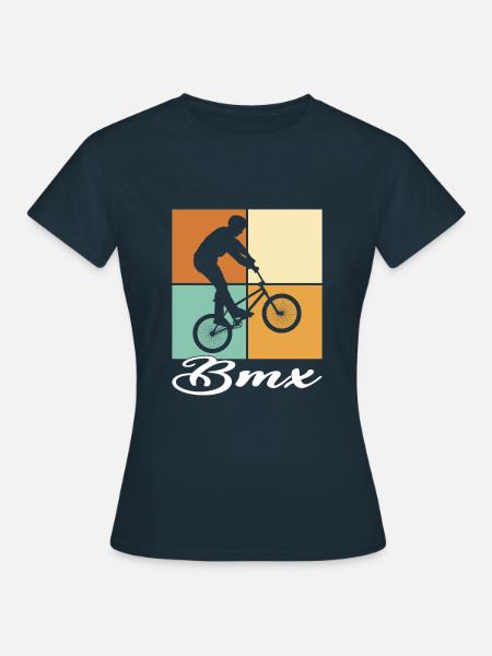 BMX - Frauen T-Shirt - Navy
