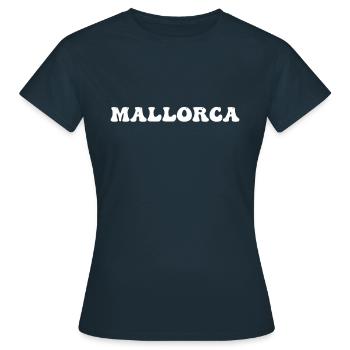 Majorque - T-shirt Femme - marine - Devant - AI Model Female 172 dark (172cm)