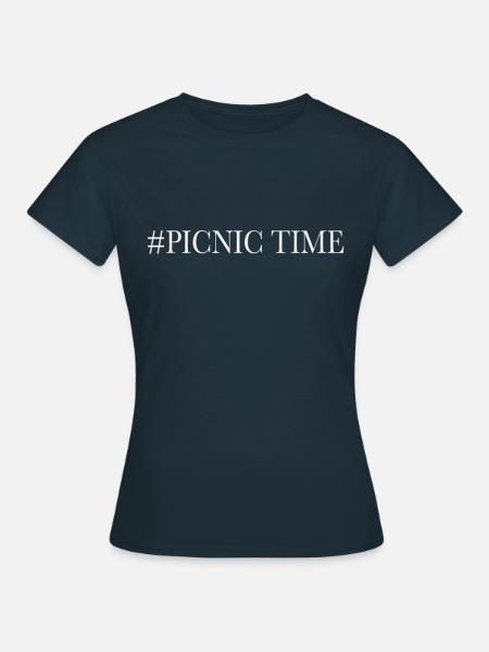 Picknick - Frauen T-Shirt - Navy