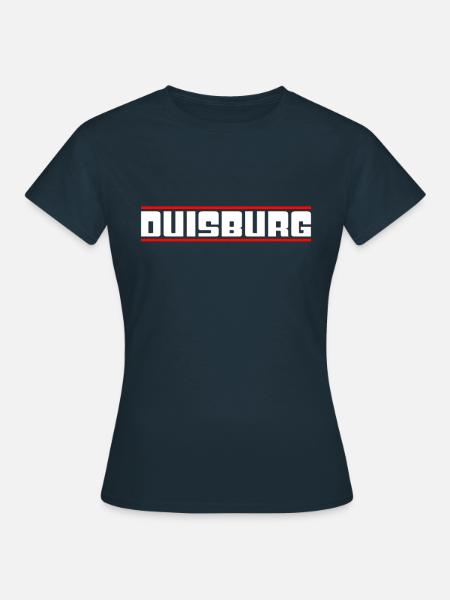 Duisburg - Frauen T-Shirt - Navy