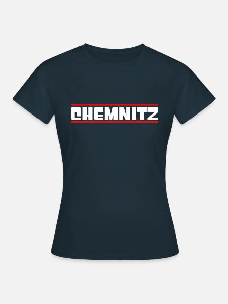 Chemnitz - Frauen T-Shirt - Navy