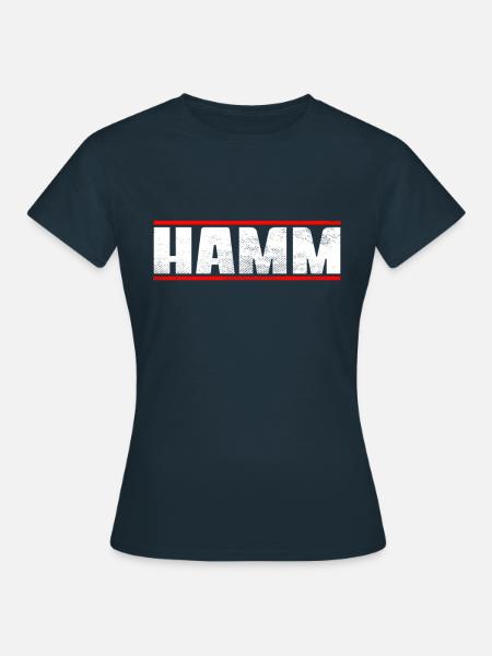 Hamm - Frauen T-Shirt - Navy