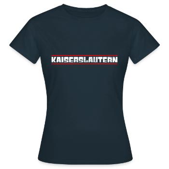 Kaiserslautern - T-shirt Femme - marine - Devant - AI Model Female 172 dark (172cm)
