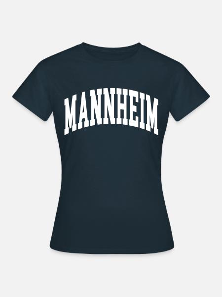Mannheim - Frauen T-Shirt - Navy