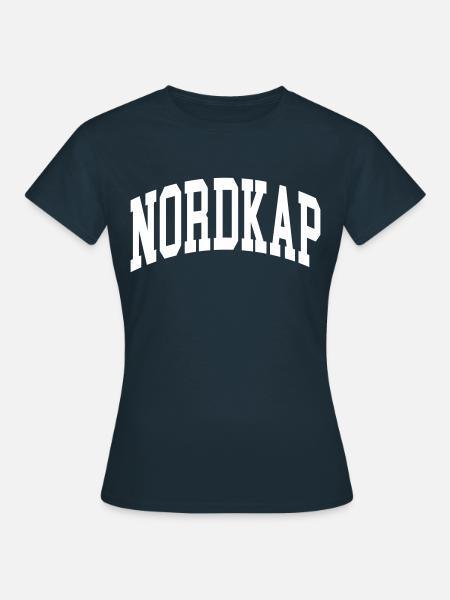 Nordkap - Frauen T-Shirt - Navy