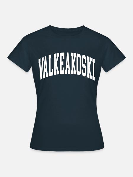 Valkeakoski - Frauen T-Shirt - Navy