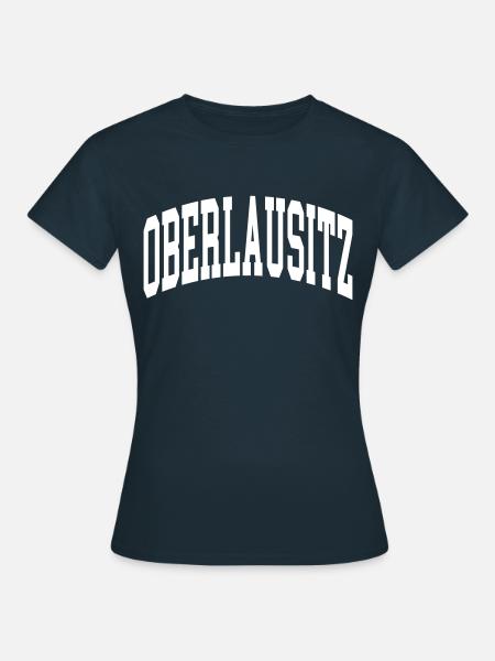 Oberlausitz - Frauen T-Shirt - Navy