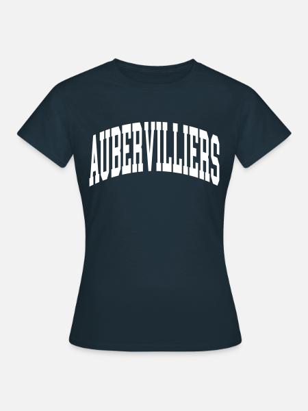 Aubervilliers - Frauen T-Shirt - Navy