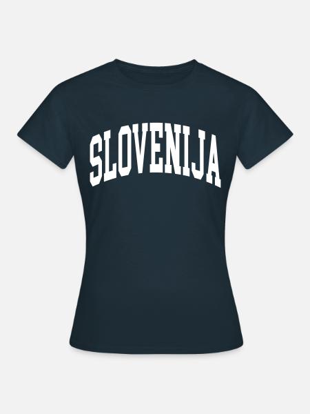 Slowenien - Frauen T-Shirt - Navy