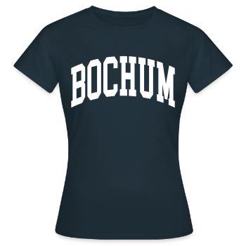 Bochum - T-shirt Femme - marine - Devant - AI Model Female 172 dark (172cm)