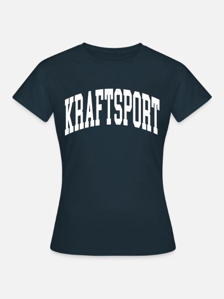 Kraftsport - Frauen T-Shirt - Navy