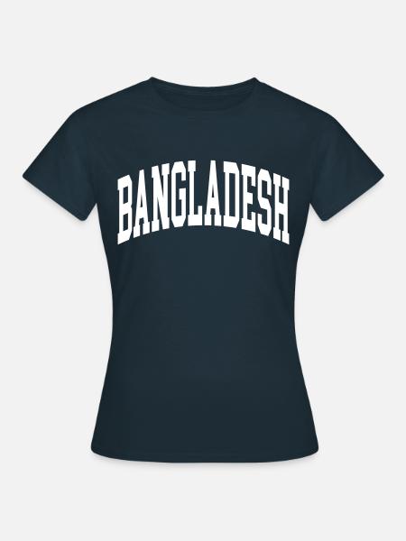 Bangladesch - Frauen T-Shirt - Navy