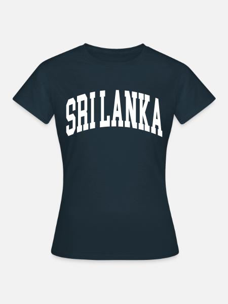 Sri Lanka - Frauen T-Shirt - Navy