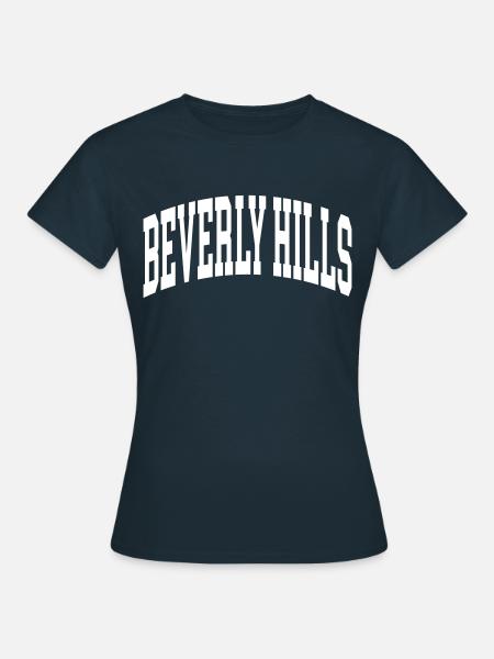 Beverly Hills - Frauen T-Shirt - Navy