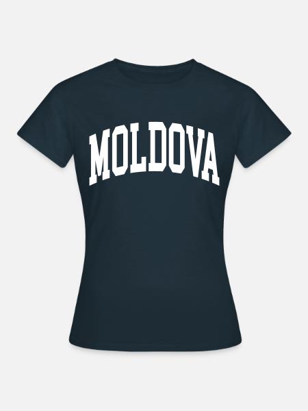 Moldau - Frauen T-Shirt - Navy