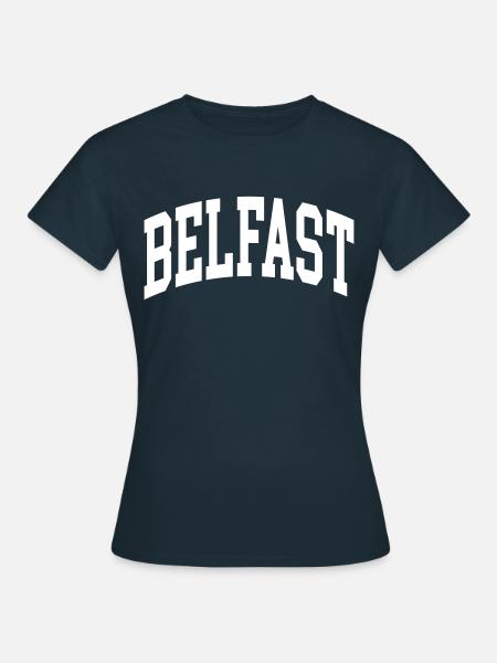 Belfast - Frauen T-Shirt - Navy