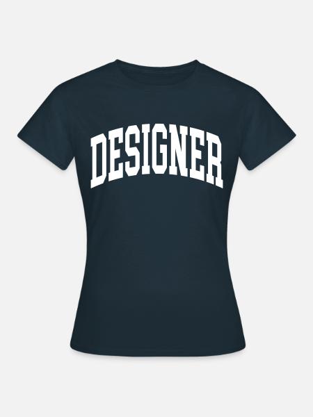 Designer - Frauen T-Shirt - Navy