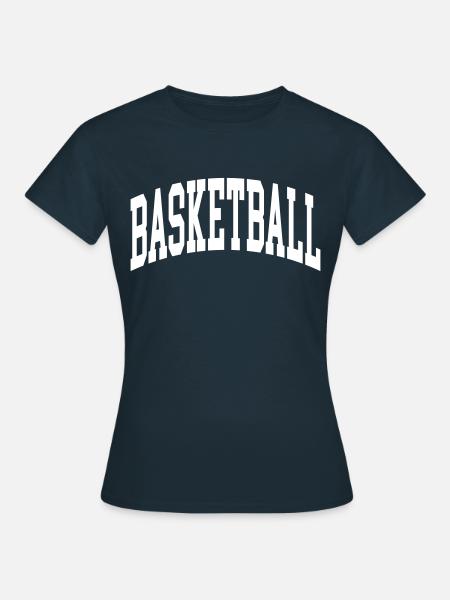 Basketball - Frauen T-Shirt - Navy