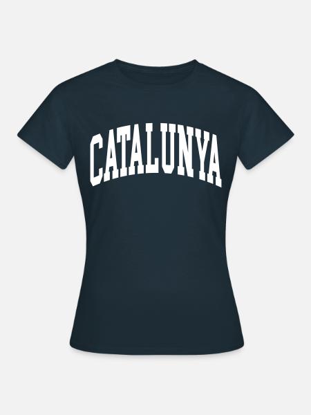 Catalunya - Frauen T-Shirt - Navy