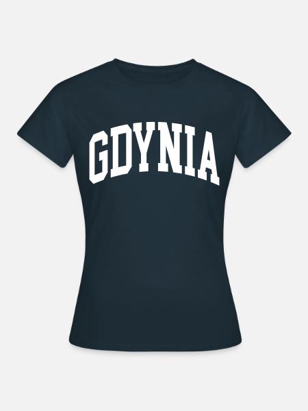 Gdynia - Frauen T-Shirt - Navy
