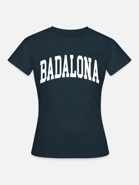 Badalona - Frauen T-Shirt - Navy