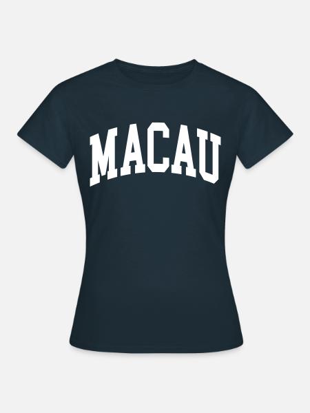 Macau - Frauen T-Shirt - Navy