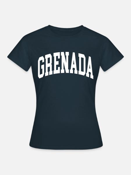 Grenada - Frauen T-Shirt - Navy