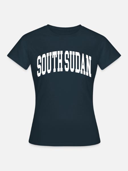 South Sudan - Frauen T-Shirt - Navy