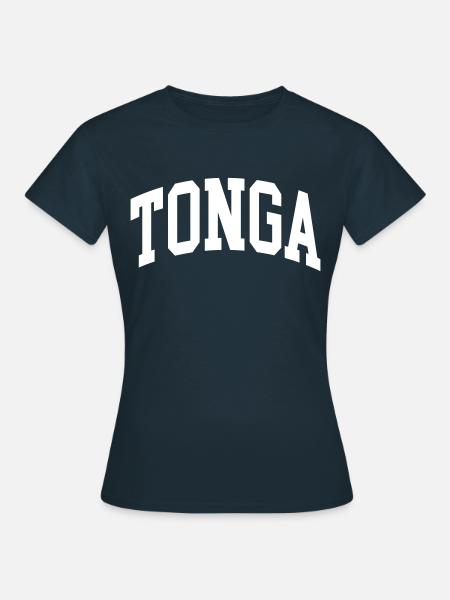 Tonga - Frauen T-Shirt - Navy