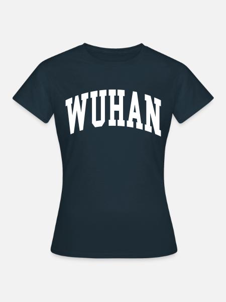 Wuhan - Frauen T-Shirt - Navy